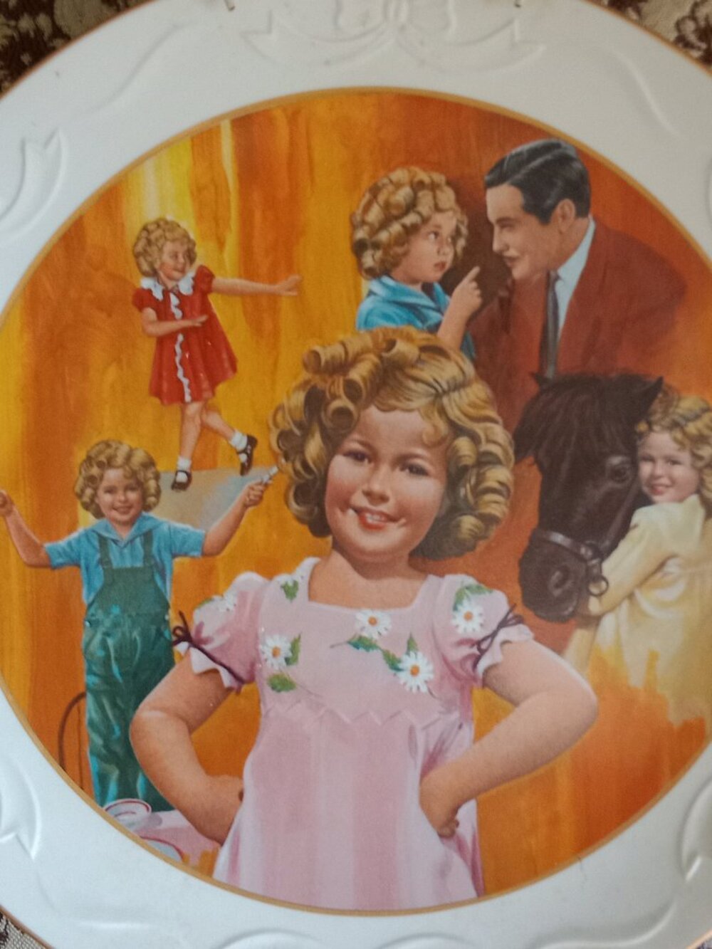 "Curly Top" Plate - Picture 3 of 6